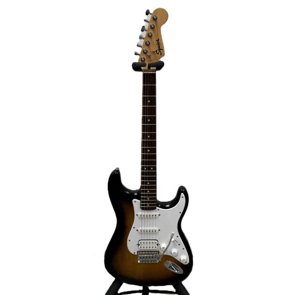 (BRUGT) Squier Stratocaster Sunburst